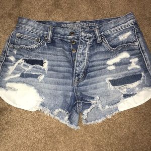 NWOT AEO Festival Denim Shorts